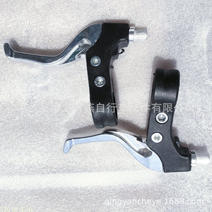 Palancas de freno de bicicleta para niños, soporte de manillar de 3 dedos, semialuminio - Product Image 2