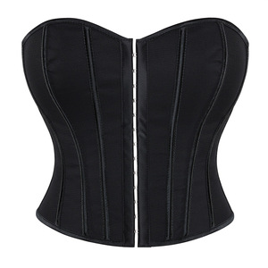 <span class=keywords><strong>Bustier</strong></span> Corset Léopard Femme Sans Bretelles Désossé, Mince et Sexy avec Crochets Frontaux - Product Image 5