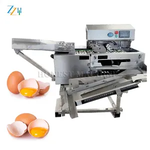 Separador de huevos que ahorra trabajo/separador de líquido de huevos de cáscara de huevo/máquina de pollo para romper huevos