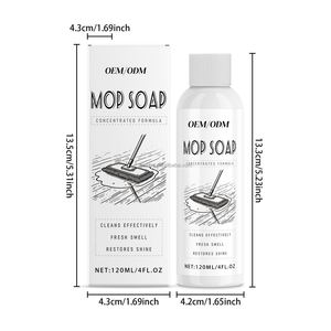 Nettoyant pour sols liquide OEM ODM, restauration de la poussière, parfum naturel, solvants, dissolution rapide, haute qualité, 120 ml, ISO9001 - Product Image 1