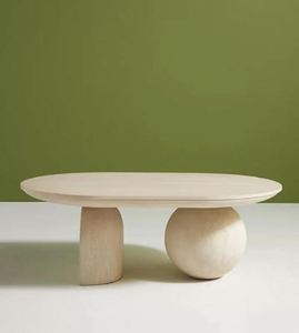 Table basse de salon en bois de style nordique créatif - Product Image 2
