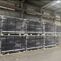 Panneaux solaires Trina TSM-NEG21C.20 550W HJT pliables BIPV N-Type PERC demi-cellules bifaciaux double vitrage haute transmission avec revêtement AR