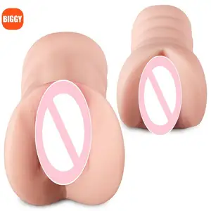 Wholesale 2 In 1 Tight Vagina Anal Sex Toy 3D Pocket Pussy Doll Male Masturbators Doll Realistic Pocket Pussy Doll For Men
