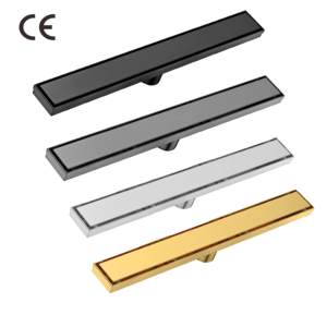 Hot bán gạch côn trùng bằng chứng dài tuyến tính thoát nước sàn chống mùi hình chữ nhật thép không gỉ phòng tắm vòi hoa sen xả - Product Image 2