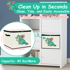 एकीकृत प्ले मैट फोल्डेबल आधुनिक डिजाइन आयताकार आकार बच्चे खिलौना भंडारण बॉक्स ढक्कन - Product Image 2