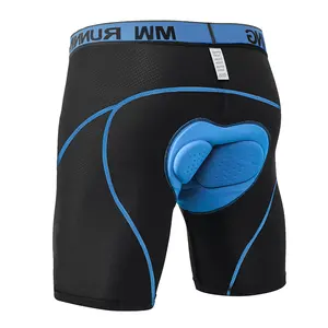 Wholesale Men's Gel Padded Cycling Underwear Mountain Bike Downhill MTB Riding Pants Bicycle Shorts