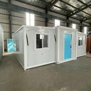 40 20 pieds standard Stabilité Conteneur mobile de vie préfabriqué extensible 2-5 chambres Villa préfabriquée Immeuble de bureaux portable - Product Image 3