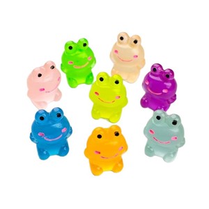 イースターバレンタインデーギフト発光小動物樹脂装飾品DIY手作りクリーム接着剤アクセサリー装飾漫画動物 - Product Image 5