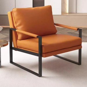 Canapé <span class=keywords><strong>Chesterfield</strong></span> moderne en <span class=keywords><strong>cuir</strong></span> PU et cadre métallique, une place, confortable, durable, facile à assembler - Product Image 5