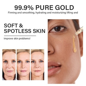Siero Viso Oro <span class=keywords><strong>24K</strong></span> 100ml, Rassodante Anti-rughe Anti-età Illuminante, Siero Avanzato all'Oro <span class=keywords><strong>24K</strong></span> - Product Image 5