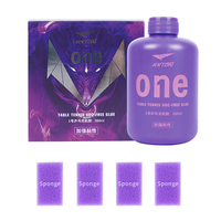 Loki vente en gros 260ml sans COV vitesse inorganique solubilité dans l'eau colle de tennis de table gratuit 4 éponges