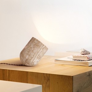 Lámpara de mesa HFshanks Wabi Sabi E27 con interruptor LED, luz decorativa nórdica para sala de estar y dormitorio - Product Image 1