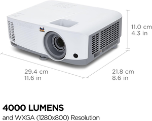 Proyector DLP PA503W WXGA de 4000 lúmenes, alto brillo - Product Image 3