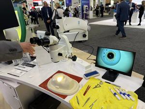 مجهر ليد محمول عالي الجودة بصريات شوت ثنائي العين تكبير ويتلاب مجهر عملية طب العيون - Product Image 4