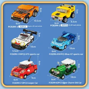 FC8299 <strong>Square</strong> Orange <strong>Mini</strong> Collectible Car 2.0 Off-Road Vehicle Model Toy Teens Adults Unisex ABS Plastic 1:6 <strong>Scale</strong> 40-Piece - Product Image 4