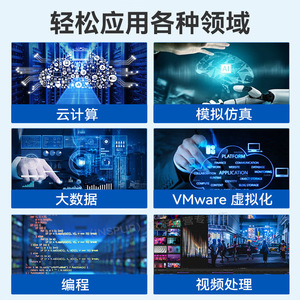 Inspirur AMD AMD Rack-Mount Server dengan kecepatan jam tinggi Multi-Core Performance untuk HDD komputasi Model AI besar dalam persediaan - Product Image 2