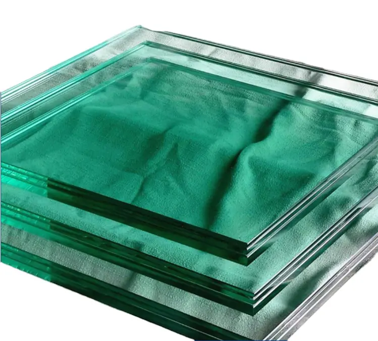 Factory Direct Wholesale 6mm 1.52pvb 6mm Clear 10mm Laminated Triplex Laminated Glass