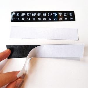 Термометрические полоски из жидкокристаллического ПЭТ для измерения температуры в помещении, диапазон 10-30°C (22-50°F), размер 12*2.2 см - Product Image 3