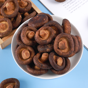 ขนมขบเคี้ยวเพื่อสุขภาพแบบขายส่งจำนวนมาก ชิปเห็ดหอมกรอบเค็มทอดสุญญากาศ VF บรรจุถุง - Product Image 4