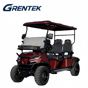 Carrito de Golf Todoterreno GRENTEK de 4 Plazas, Personalizable con Nuevo Diseño, Batería Eléctrica de 48v, Carrito de Golf Moderno para Caminos No Públicos - Product Image 1