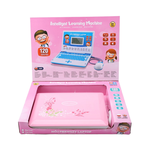 प्रीस्कूल अंग्रेजी पॉलिश के लिए 120 फ़ंक्शन सामग्री के साथ इंटरैक्टिव किड्स लैपटॉप - Product Image 2