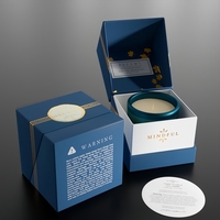 Boîte cadeau cosmétique de luxe au design 2026, personnalisable avec logo, coffret cadeau parfum, emballage en papier rigide durable pour marques de beauté