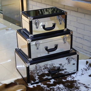 Valise en acier inoxydable et aluminium, étanche, très vendue, pour la maison, le bureau, la présentation et la décoration - Product Image 3