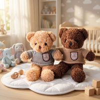 Ours en peluche personnalisé avec enregistrement vocal