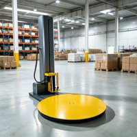 Macchina Automatica ad Alta Precisione per Imballaggio con Film Plastico PE Pre-Stirato per Avvolgimento Pallet e Applicazioni Alimentari
