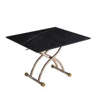 Easy — Table à manger pliante en bois, meuble multifonctionnel et Transformable facilement en une table basse