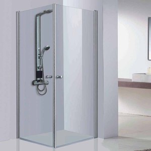 Coin de porte de <span class=keywords><strong>douche</strong></span> carré moderne en verre sans cadre <span class=keywords><strong>Cabine</strong></span> de <span class=keywords><strong>douche</strong></span> transparente - Product Image 2