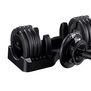 Superventas, mancuernas de gimnasio Unisex de 55lb, pesas libres ajustables para uso doméstico para culturismo - Product Image 4