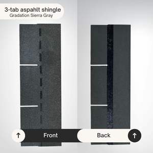 Matériaux de construction : Bardeaux d'asphalte à 3 languettes, bardeaux en bitume avec fibre de verre, légers – Philippines, Thaïlande, Indonésie, Malaisie - Product Image 3