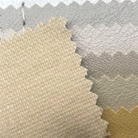 Tissu en similicuir PU 0,6 mm à succès avec support TC imperméable pour robes et vêtements, couleur personnalisée, expédition immédiate