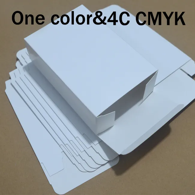 Индивидуальная печать логотипа, косметическая белая бумажная карточка, упаковочные коробки для карт, упаковочная коробка, упаковочная коробка