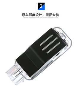 Luce di Benvenuto per Portiera Auto A.u.<span class=keywords><strong>d</strong></span>.i, Proiettore Logo per Portiera, Luce Laser Logo Auto - Product Image 5