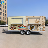 Camion de restauration multifonctionnel, cuisine complète pour événements en plein air, usage commercial, haute performance, logistique professionnelle
