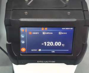 תרמוסטט עם קצבים מתכווננים לחימום וקירור -120C עד 40C, מכויל חכם מסוג <span class=keywords><strong>PID</strong></span> בלוק יבש לטמפרטורות נמוכות - Product Image 2