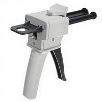 Pistolet de distribution manuel AB durable, outil pratique pour l'assemblage électronique et le collage d'adhésifs céramiques et de verre