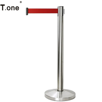 Barrière de file d'attente barrière de fer ceinture rétractable barrière de file d'attente d'aéroport support de ligne de file d'attente garde-corps temporaire sécurité routière