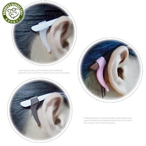 Vente chaude Coloré Silicone Lunettes Retainer Anti-Dérapant Oreille Crochets pour Enfants et Adultes Lunettes Temple Pointe Accessoires - Product Image 6