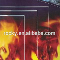 Verre trempé ignifuge pour diverses applications : fenêtres, portes, salles de bain, extérieurs, escaliers, entrées, hôtels, entrepôts, applications industrielles