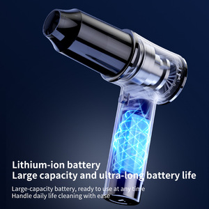 <span class=keywords><strong>Kit</strong></span> d'<span class=keywords><strong>aspirateur</strong></span> de voiture mini essentiel, sans fil, à charge rapide, pour le nettoyage automobile quotidien, fonction sèche - Product Image 2