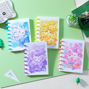 <span class=keywords><strong>Quaderno</strong></span> A5 con Motivo Floreale e Gatti, 80 Fogli 100GSM, <span class=keywords><strong>4</strong></span> Design Morbidi <span class=keywords><strong>di</strong></span> Gattini, Pagine <span class=keywords><strong>a</strong></span> <span class=keywords><strong>Righe</strong></span>, Cancelleria Scolastica per Studenti, Vendita all'Ingrosso - Product Image 4