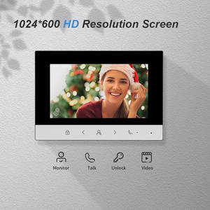 2025 đa căn hộ chuông cửa hệ thống intercom 1080P 7 inch HD WIFI video intercom tuya 4 dây Doorphone cho nhà biệt thự - Product Image 2