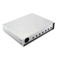 Châssis de serveur de Communication personnalisé fabrication de tôle 1u 2u 3u 4u boîtier de montage en rack châssis d'ampli audio boîtier en tôle