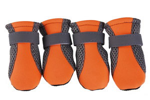 Chaussures <span class=keywords><strong>pour</strong></span> <span class=keywords><strong>chien</strong></span> en nylon respirant et écologique, antidérapantes, imperméables, chaudes, réfléchissantes, design moderne en caoutchouc, bottes <span class=keywords><strong>pour</strong></span> <span class=keywords><strong>chien</strong></span>, <span class=keywords><strong>patte</strong></span> - Product Image 3