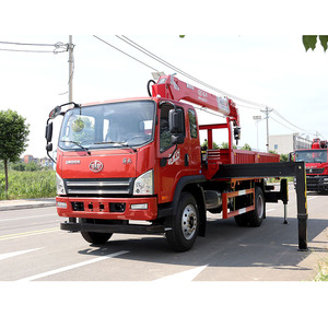 Camion <span class=keywords><strong>grue</strong></span> léger FAW Tiger VH 4x2 avec <span class=keywords><strong>grue</strong></span> hydraulique à flèche droite de 6,3 tonnes Changxing - Product Image 5