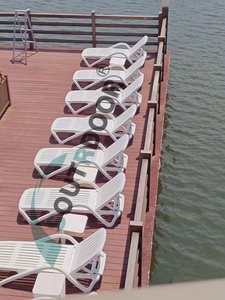 <span class=keywords><strong>Tumbona</strong></span> <span class=keywords><strong>Plegable</strong></span> Portátil de Plástico ABS Blanco para Exteriores, Playa, Piscina, Patio, Hotel, Sala de Estar, Dormitorio, Uso Ecológico, Protección UV - Product Image 6