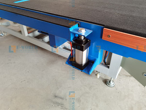 เครื่องตัดกระจกแบบลอยอากาศพร้อมมอเตอร์ปั๊มโครงสร้างเหล็ก - Product Image 2